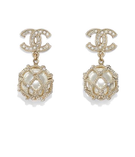 chanel forever earrings|Chanel earrings online.